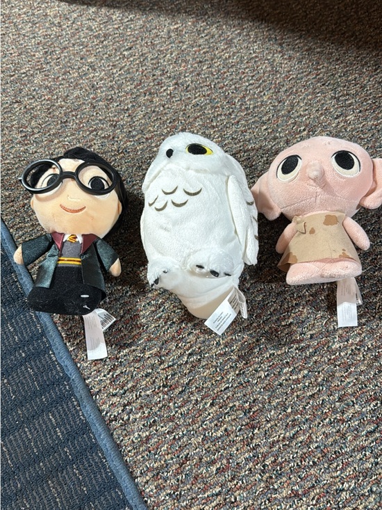 Other - Harry Potter Plush Trio - Harry, Hedwig & Dobby - Multi